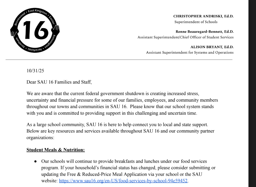 Community Resources during Government Shutdown